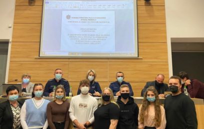 19 listopada 2021 r. – Debata Powiatowej Komendy Policji w Chrzanowie w Powiatowym Centrum Kształcenia Ustawicznego