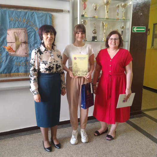 Podium w konkursie filozoficznym