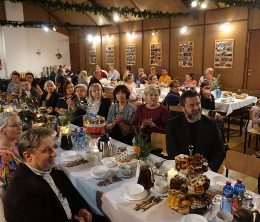 Spotkanie opłatkowe w Fundacji im. Brata Alberta w Trzebini