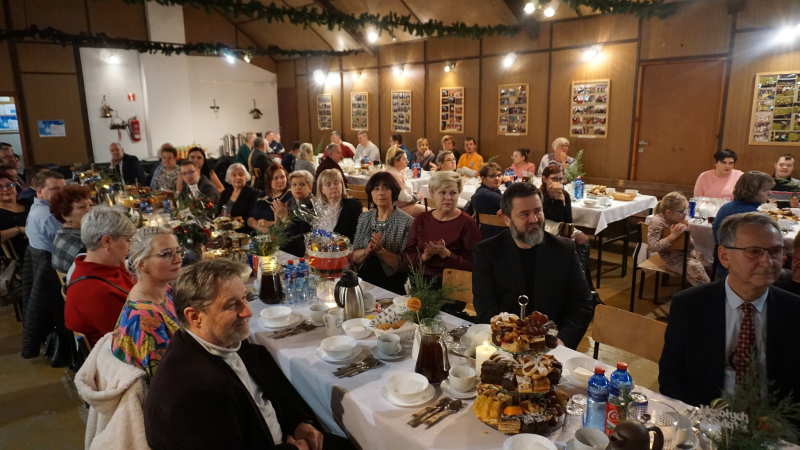 Spotkanie opłatkowe w Fundacji im. Brata Alberta w Trzebini