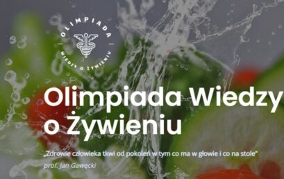 Sukces naszej uczennicy w Olimpiadzie Wiedzy o Żywieniu!