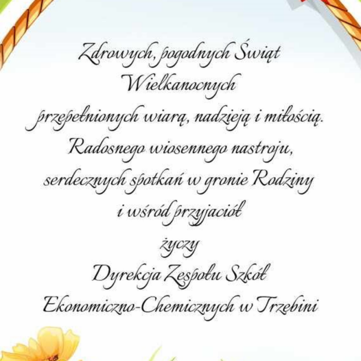 Wesołych Świąt Wielkanocnych!