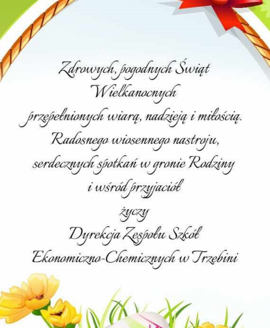Wesołych Świąt Wielkanocnych!