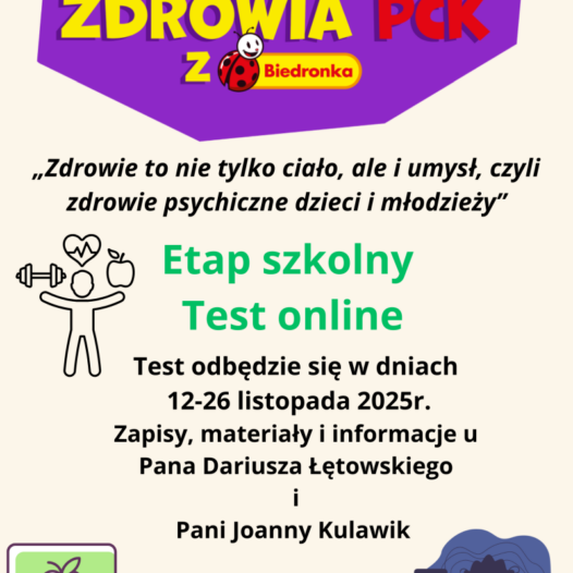 Olimpiada Zdrowia razem z Polskim Czerwonym Krzyżem