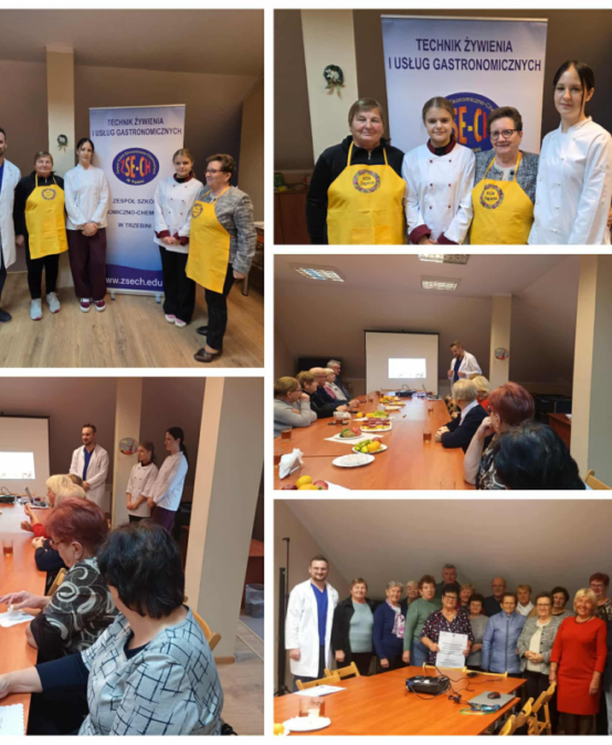 Warsztaty o zdrowym odżywianiu dla seniorów w Zagórzu