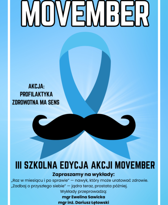 MOVEMBER: Listopad dla zdrowia mężczyzn