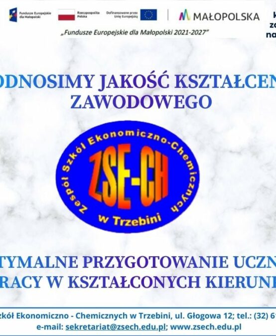 Podnosimy jakość kształcenia zawodowego