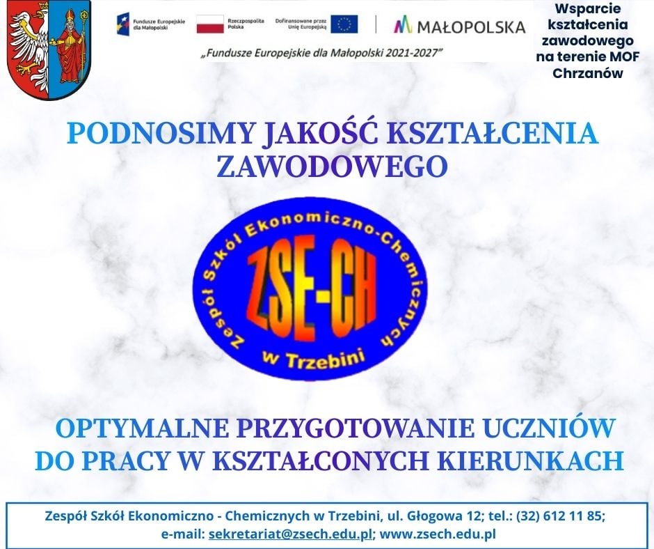 Podnosimy jakość kształcenia zawodowego