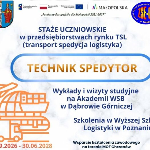 Staże uczniowskie, wykłady i wizyty studyjne