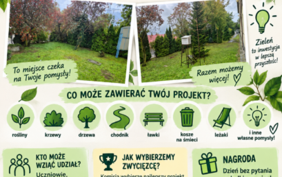 ZIELONA PRZESTRZEŃ PRZY ZSECH – ZAPROJEKTUJ JĄ RAZEM Z NAMI! 